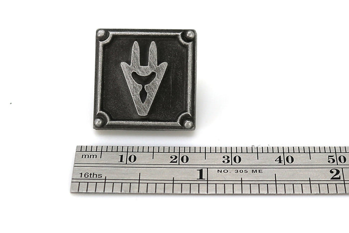 Dragoon FFXIV Job Pin - DRG Metal Resin, Final Fantasy 14 FF14 Soul Crystal - LootCaveCo
