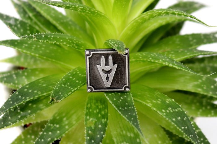 Dragoon FFXIV Job Pin - DRG Metal Resin, Final Fantasy 14 FF14 Soul Crystal - LootCaveCo