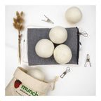 Munch Dryer Balls - NZ Wool _2
