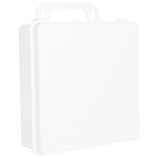 Empty Plastic First Aid Kit 24 Unit Size