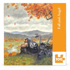 Fall and Angel - Mini 100 Piece Puzzle