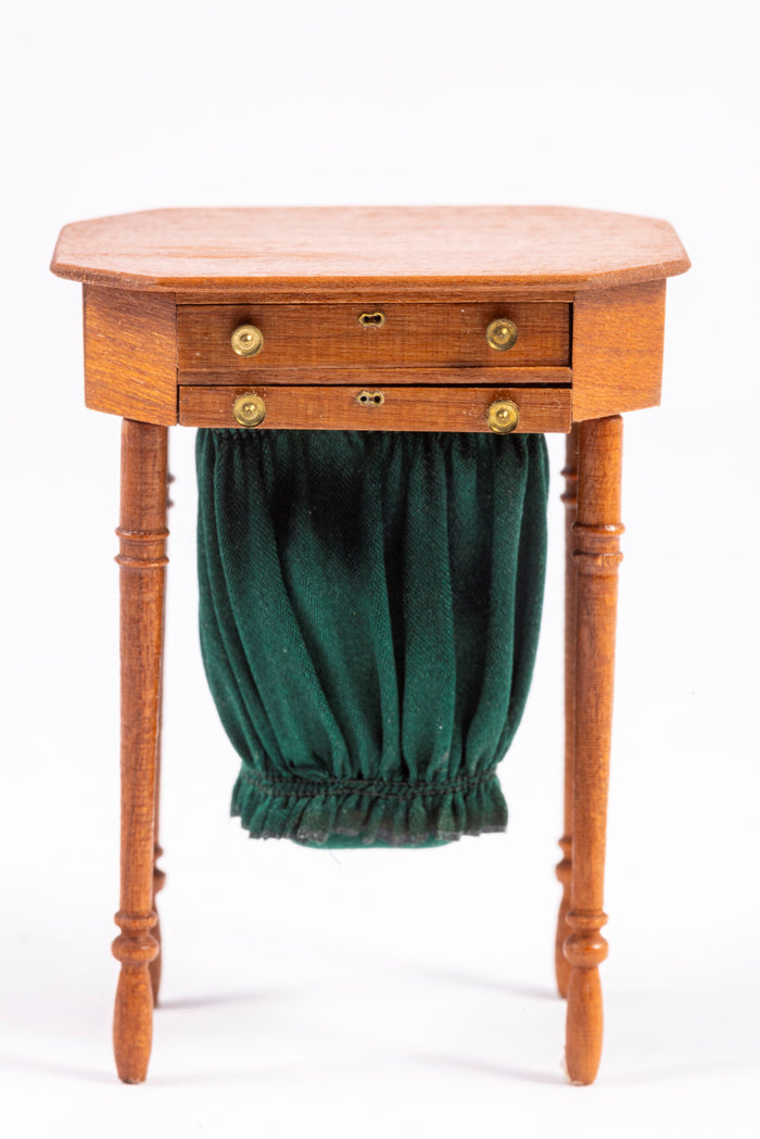 Federal Work Table - Sewing Table by Pete & Pam Boorum (Oak Hill Parlor)