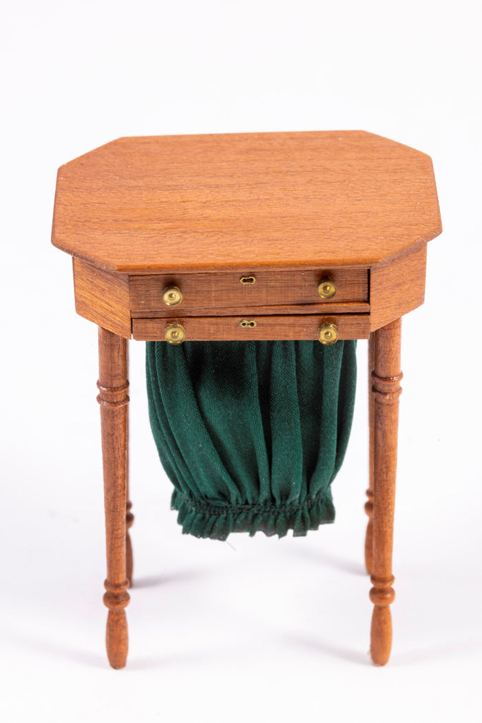 Federal Work Table - Sewing Table by Pete & Pam Boorum (Oak Hill Parlor)