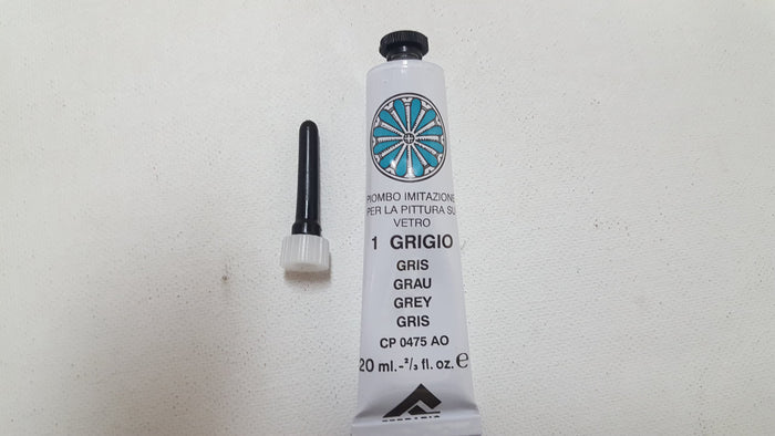Ferrario Glass Paint Vetro Color Transparent Paint with UV filter 50ml-- Made in Italy