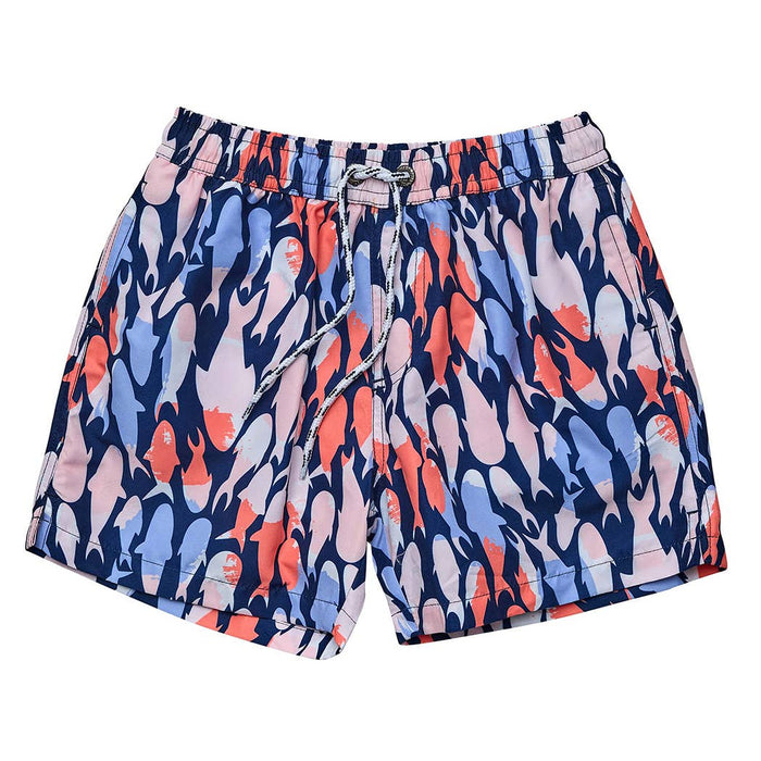Fish Frenzy Volley Board Shorts 2-3 Y