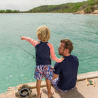 Fish Frenzy Volley Board Shorts 2-3 Y