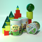 FitKid Chocolate Nutrition Shake for Kids 400g | Natural & Pediatrician-Backed | Growfitz