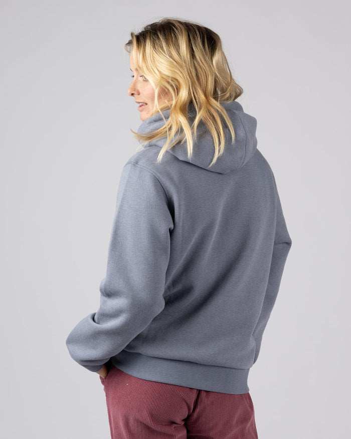 Flow Womens Pop Hoodie in Blue
