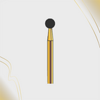 G/001-033 (801) 10-Pk , Multi use Gold Diamond Burs Round (Ball) Shaped