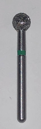 G/001-033 (801) 10-Pk , Multi use Gold Diamond Burs Round (Ball) Shaped