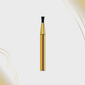 G/019-012  (806)10-Pk , Multi use Gold Diamond Burs Inverted Cone with Collar Shaped