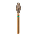 G/039-037 (811) 10-Pk , Multi use Gold Diamond Burs Barrel Shaped