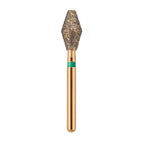 G/039-037 (811) 10-Pk , Multi use Gold Diamond Burs Barrel Shaped