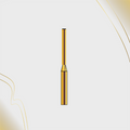 G/150-012S (839) 10-Pk , Multi use Gold Diamond Burs End Cutting Cylinder Shaped