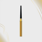 G/173-014 (848) 10-Pk , Multi use Gold Diamond Burs Flat end Taper Shaped
