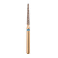 G/173-014 (848) 10-Pk , Multi use Gold Diamond Burs Flat end Taper Shaped
