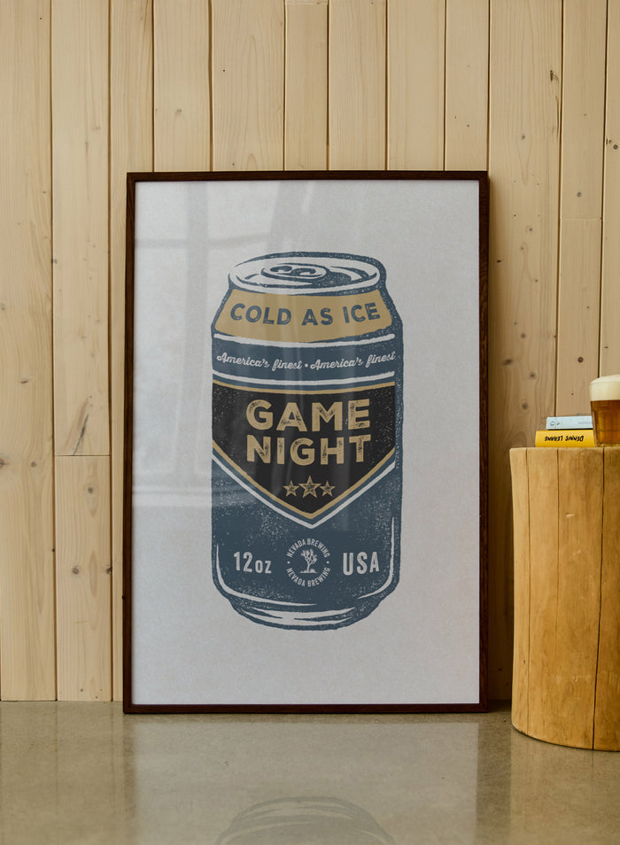 Game Night in Las Vegas, Poster