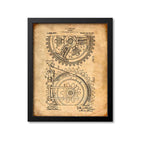 Gears Patent Print