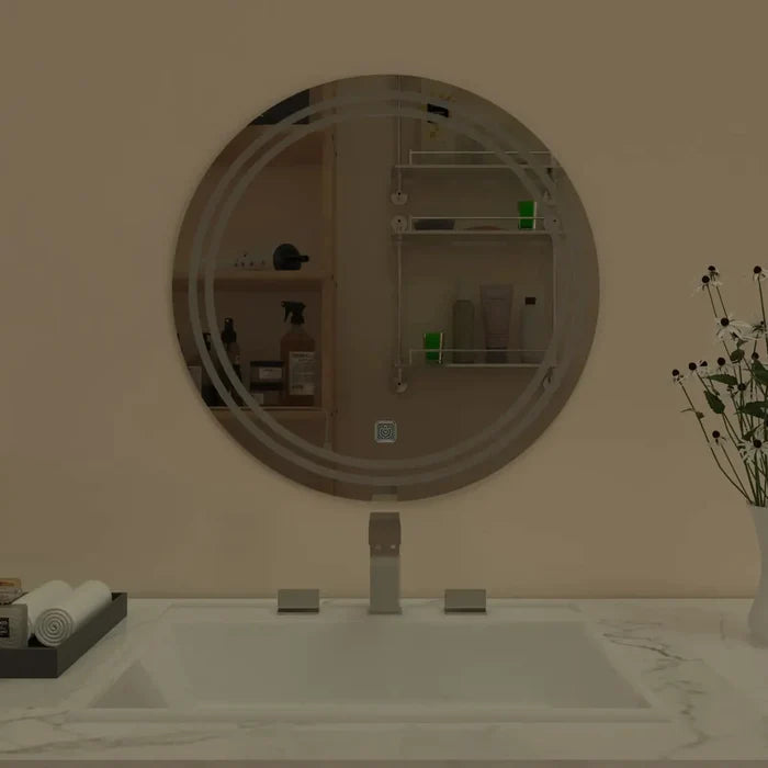 Glasgow Led Bathroom Mirror (3 Lights Integrated)