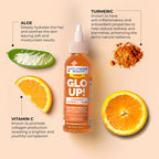 Glo Up! Turmeric, Vitamin C + Aloe Daily Skin & Scalp Oil - 4 fl oz