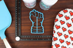 Good Luck Charms, Set 2 - Lucky Cookie Cutters - Dala Horse, Evil Eye Charm, Figa Charm, Hamsa, Jin Chan - Superstition Cookie Cutter