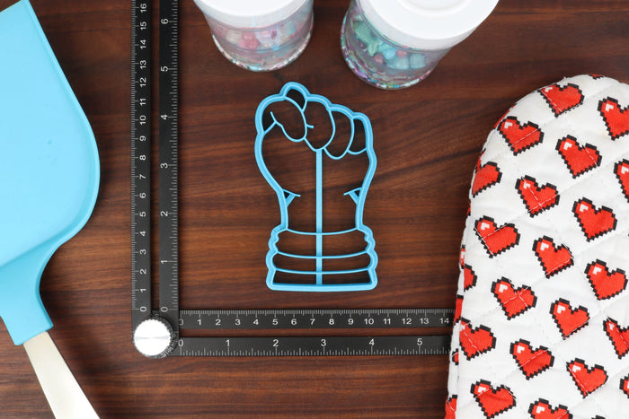 Good Luck Charms, Set 2 - Lucky Cookie Cutters - Dala Horse, Evil Eye Charm, Figa Charm, Hamsa, Jin Chan - Superstition Cookie Cutter