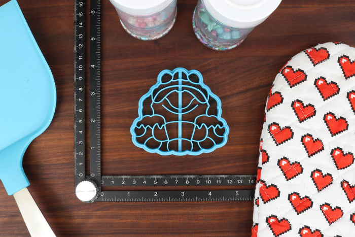 Good Luck Charms, Set 2 - Lucky Cookie Cutters - Dala Horse, Evil Eye Charm, Figa Charm, Hamsa, Jin Chan - Superstition Cookie Cutter