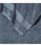 Grandeur 100% Hygro Cotton Hand Towel, Blue 2 Pack
