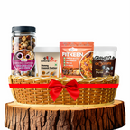 Growfitz Corporate Gift Combo | Dry Fruits + Honey Peanut Butter + Fitkeen + Chocolate Peanut Butter | Healthy Gifting for Employees & Clients