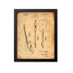 Fender Guitar Patent Print