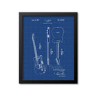 Fender Guitar Patent Print