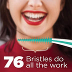 GUM Soft-Picks 270 Advanced Curved Rubber Bristles Tooth Picks - Shoppers-kart.com