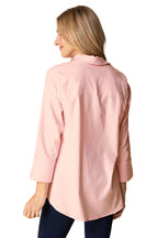High-Low Easy Cotton Shirt - 15519