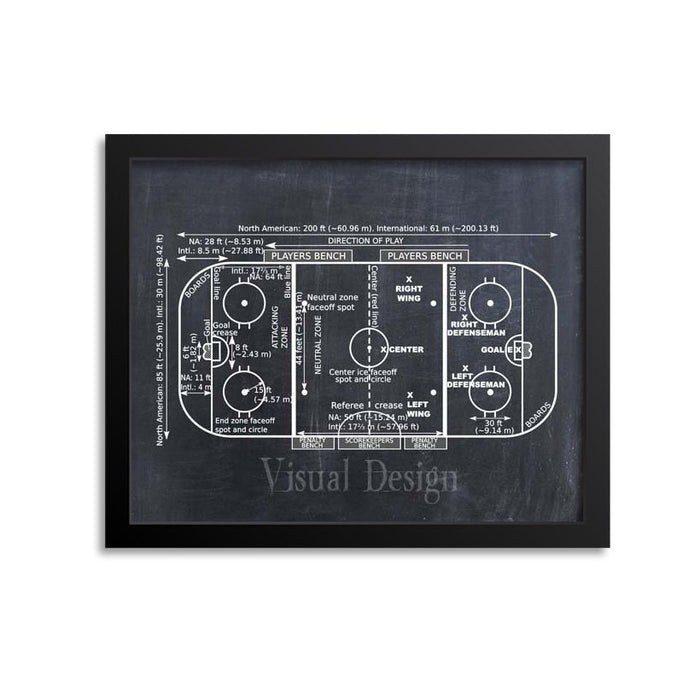 Hockey Rink Diagram
