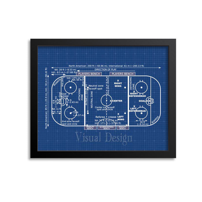 Hockey Rink Diagram