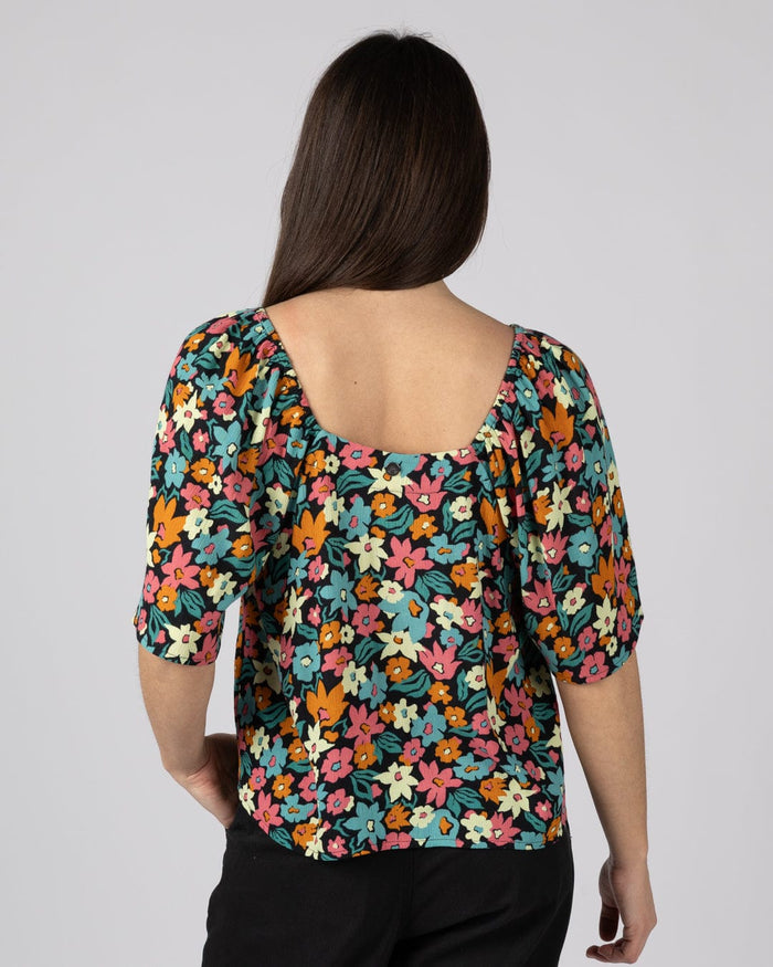 Holidaze Womens Blouse in Multi