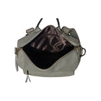 !HOT DEAL! DEAL! Gray Faux Leather NGIL Shoulder Backpack