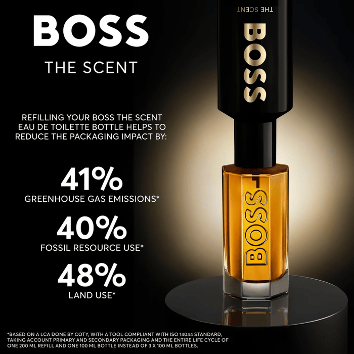 Hugo Boss Men's Aftershave Hugo Boss The Scent for Him Eau de Toilette Men's Refillable Aftershave Spray (50ml)