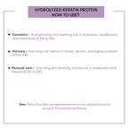 How to Use Hydrolyzed Keratin Powder