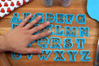 Hylian Fantasy FONT Cookie Cutters - Fondant Letters, Letters for Cake decorating