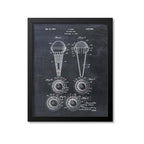 Ice Cream Cone Patent Print
