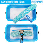 IGADPole 12L Window Cleaning Squeegee Bucket