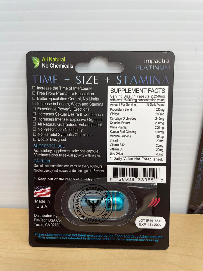 IMPACTRA PLATINUM 18000