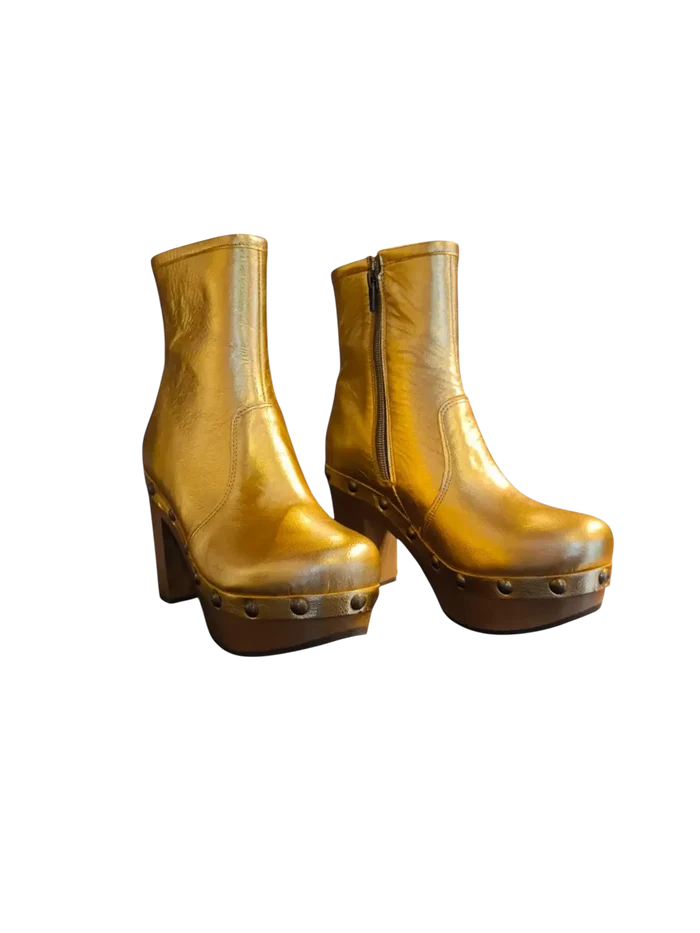 Isabell metallic gold