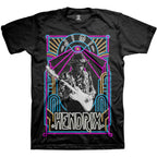 JIMI HENDRIX - ELECTRIC LADYLAND NEON - T-Shirt Black