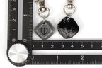 FFXIV Job Stone Petite Locket Keychains Metal Soul Crystal - Dawntrail Viper and Picto - FF14 Final Fantasy 14 | LKK1