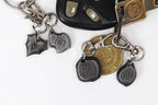 FFXIV Job Stone Petite Locket Keychains Metal Soul Crystal - Dawntrail Viper and Picto - FF14 Final Fantasy 14 | LKK1