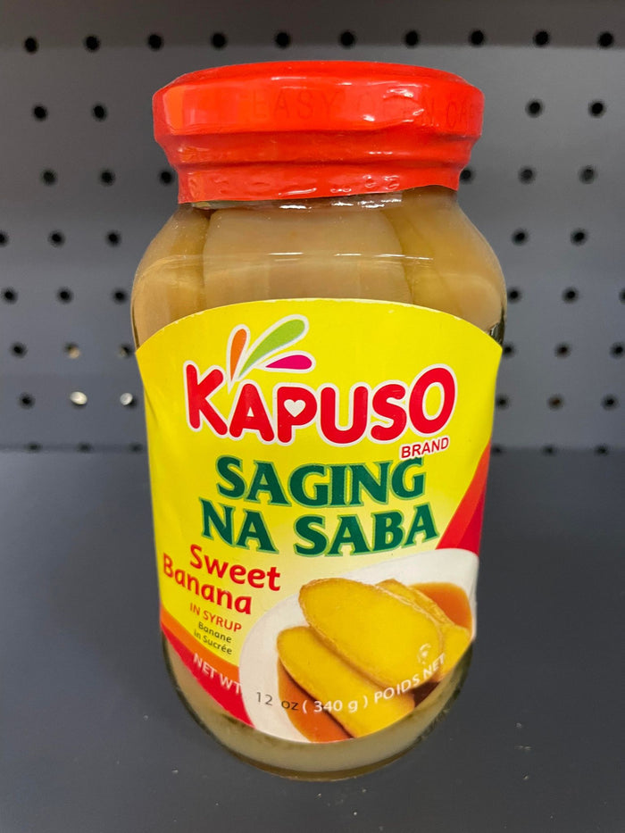 KAPUSO SWEET BANANA IN SYRUP 12 OZ (LIMIT 1)