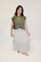 Keep It Moving Ribbed Cap Sleeve Knit Top - The Pink Tulip Clothing