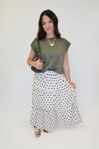 Keep It Moving Ribbed Cap Sleeve Knit Top - The Pink Tulip Clothing